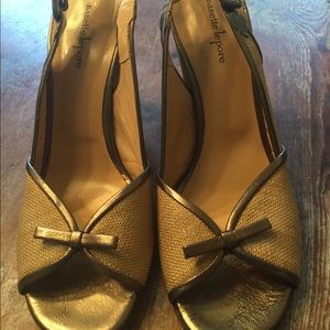 Nanette Lepore Peep Toe Pumps, size 9